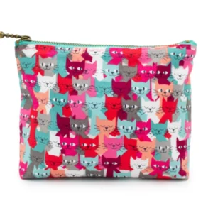 Colourful Cats Zipper Pouch