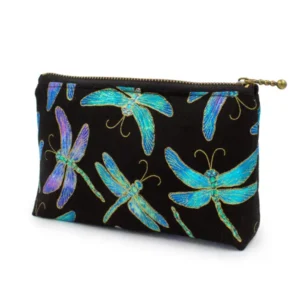 Gold Embellished Dragonfly Pouch